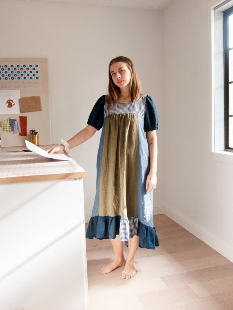 Matchy Matchy SC - Champagne Field Dress and Top - PDF Pattern