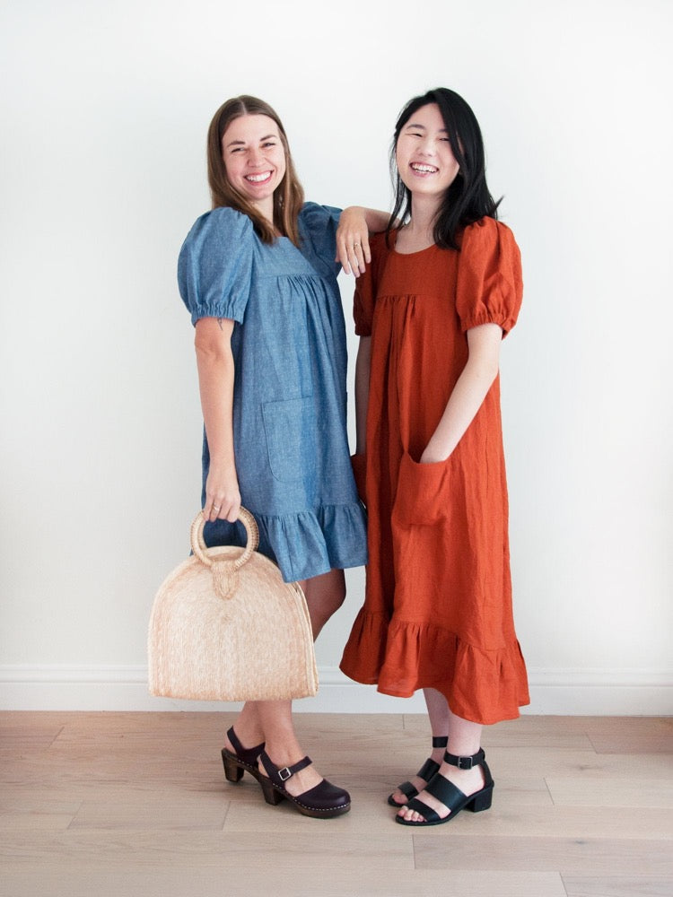 Matchy Matchy SC - Champagne Field Dress and Top - PDF Pattern