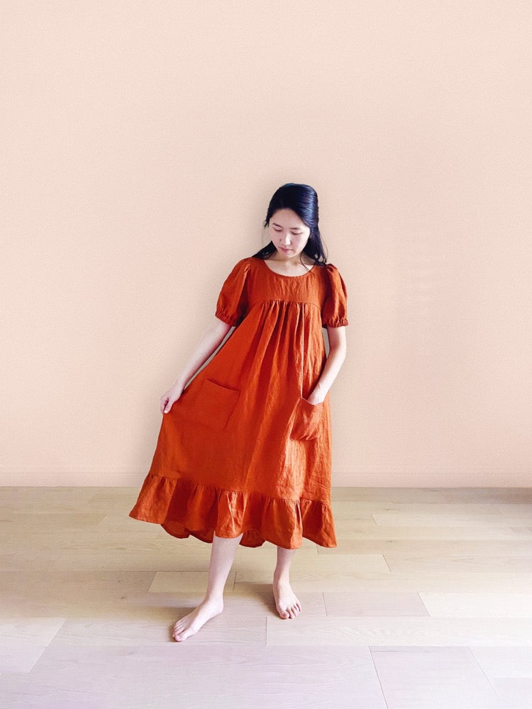 Matchy Matchy SC - Champagne Field Dress and Top - PDF Pattern