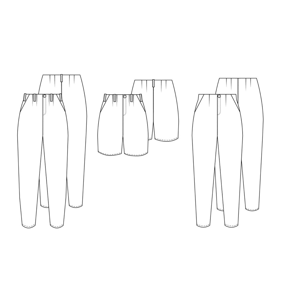 Untitled Thoughts - Chandler Fitted Back Expansion - PDF Pattern