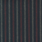 black and red striped fabric brushed cotton