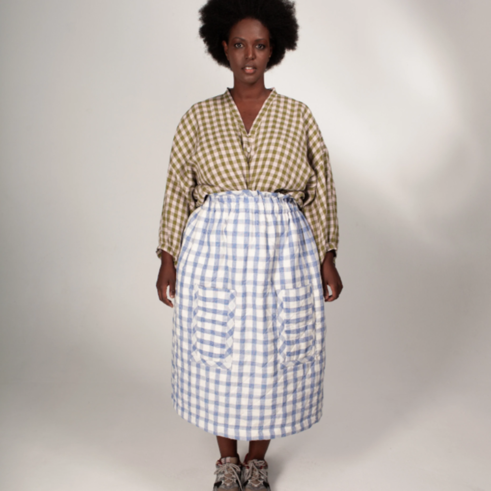 Birgitta Helmersson - Zero Waste Cropped Shirt - Size Two - PDF Pattern