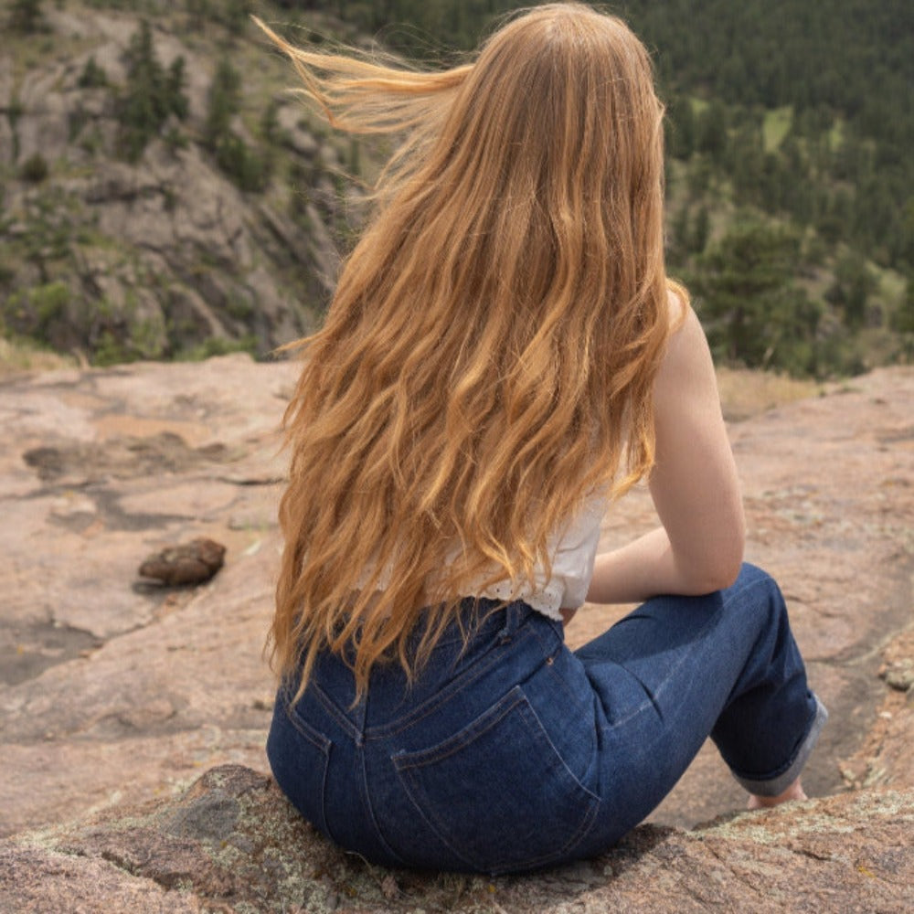 Anna Allen Clothing - Helene Selvedge Jeans UK 18-36 - PDF Pattern