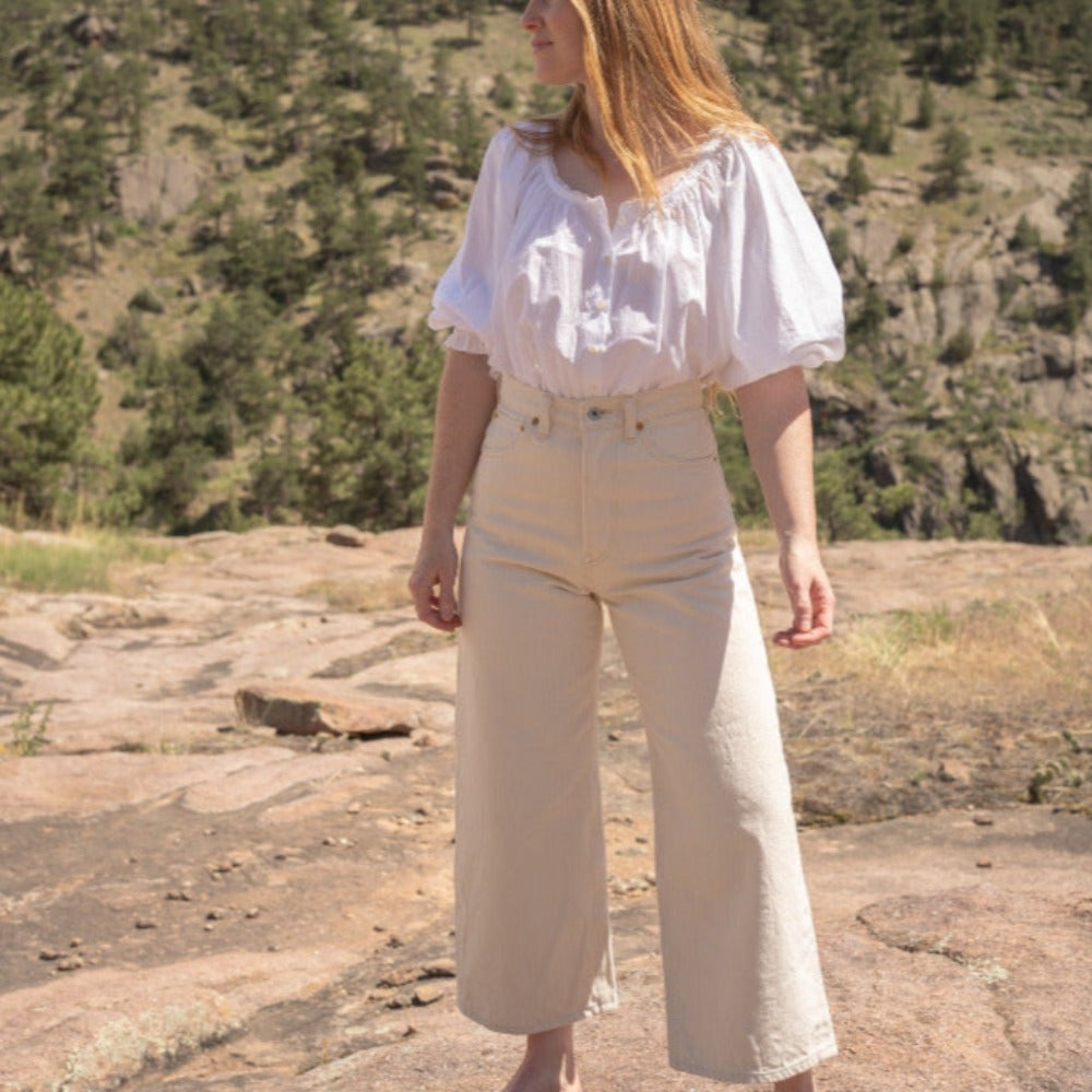 Anna Allen Clothing - Helene Selvedge Jeans UK 18-36 - PDF Pattern