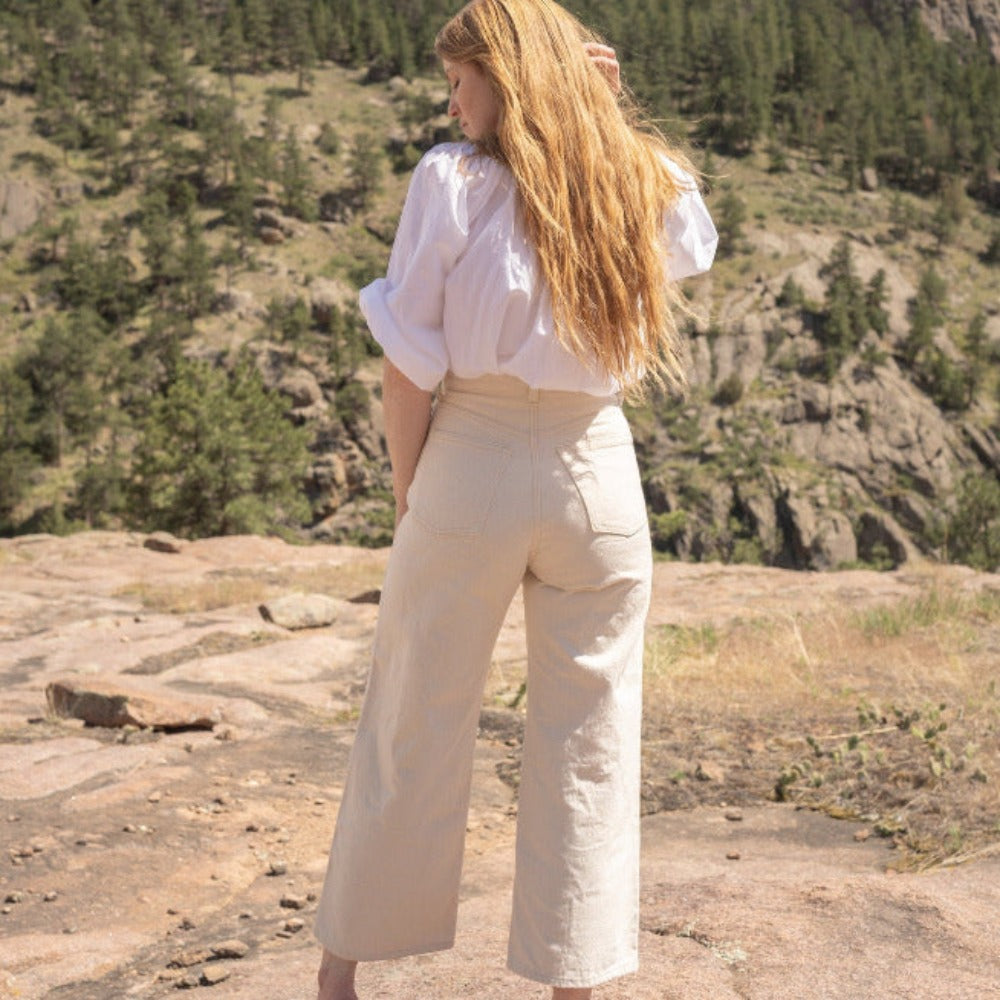 Anna Allen Clothing - Helene Selvedge Jeans UK 4-28 - PDF Pattern