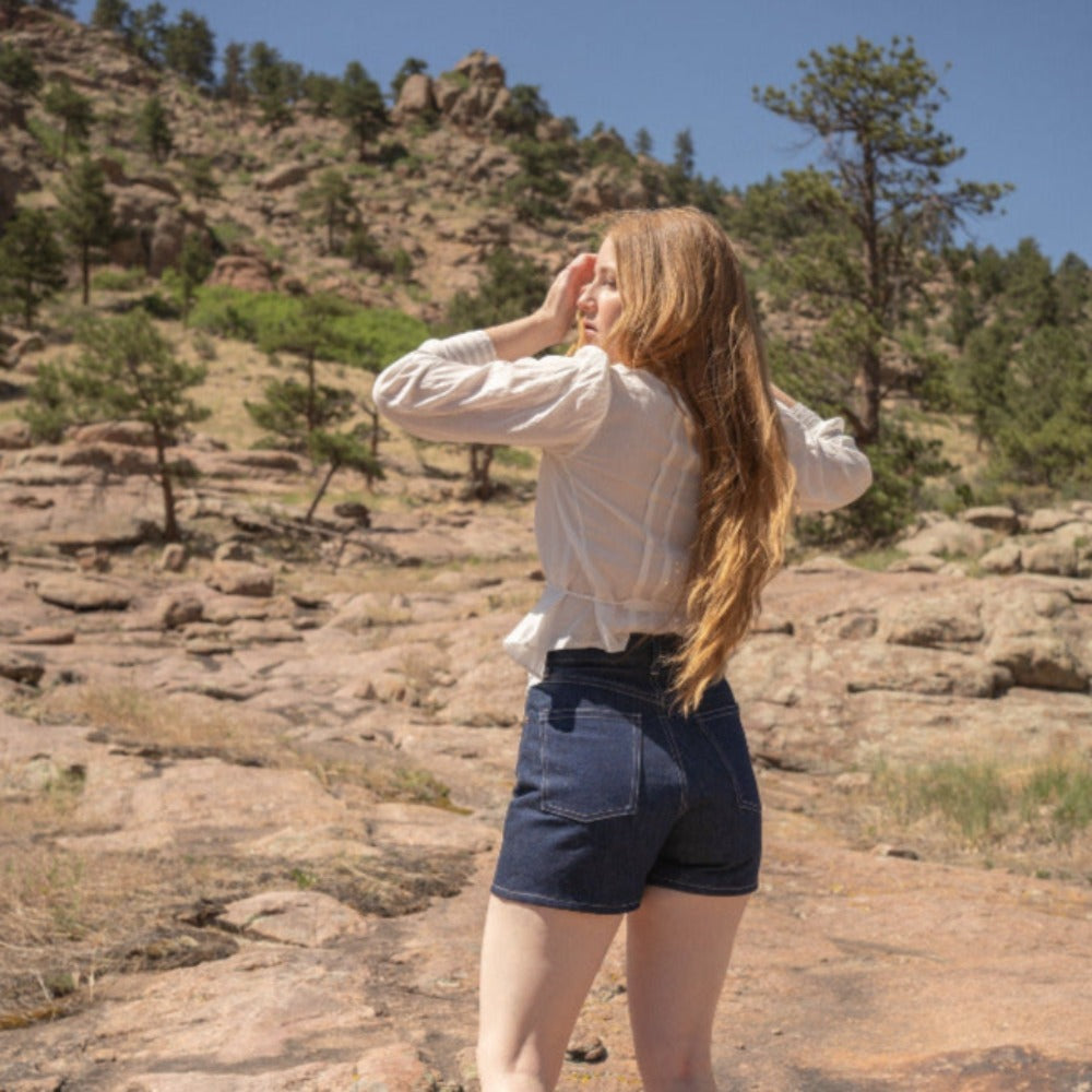 Anna Allen Clothing - Helene Selvedge Jeans UK 4-28 - PDF Pattern