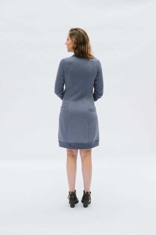 Victory Patterns - Lola Sweater Dress - Sizes 0-16 - PDF Pattern