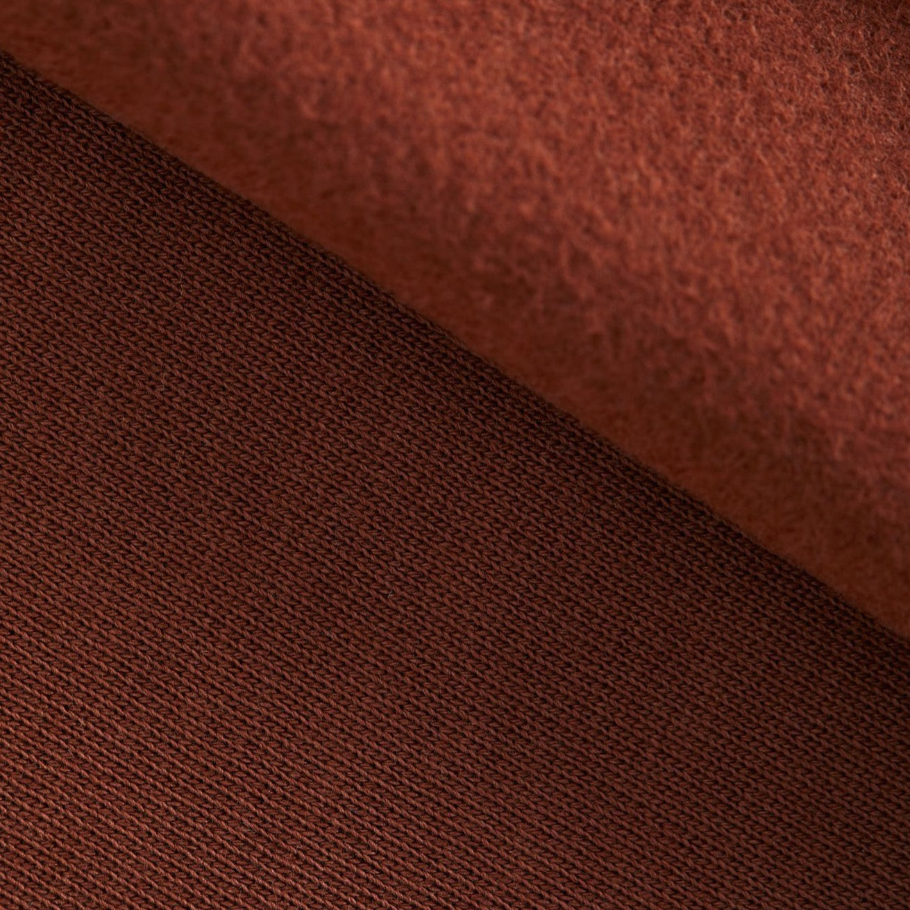 Organic Cotton Fleece - Sienna