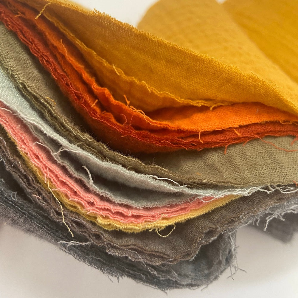 Cotton Double Gauze - Swatches