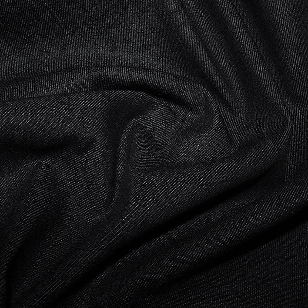 7.5oz Cotton Denim - Black