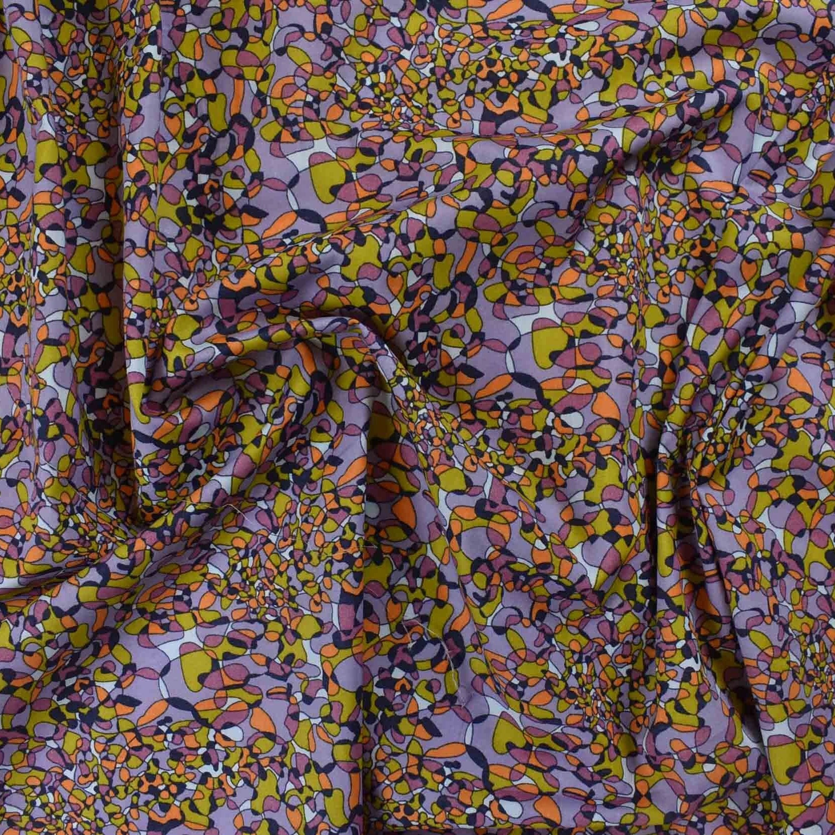 Luxury Printed Cotton Lawn - Elgin