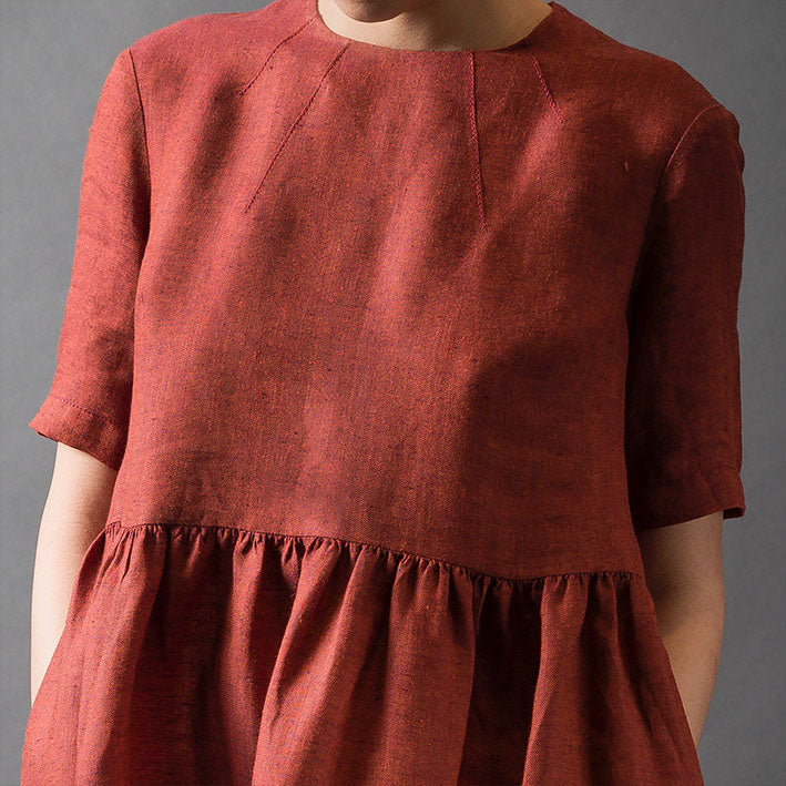 European Herringbone Linen - Snape