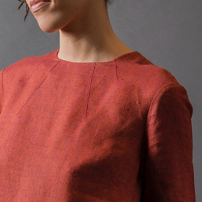 European Herringbone Linen - Snape