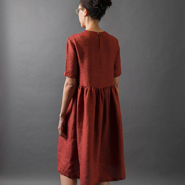 European Herringbone Linen - Snape