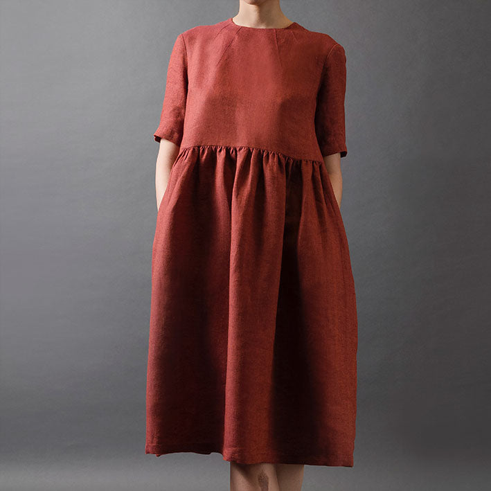 European Herringbone Linen - Snape