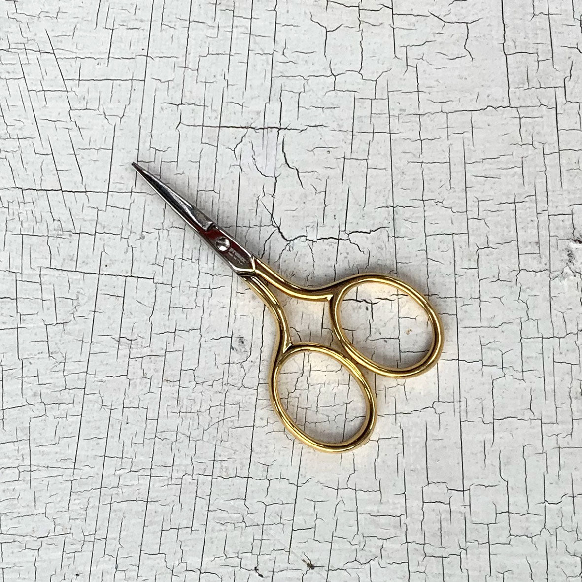 Gold Plate Small Embroidery Scissors 7cm