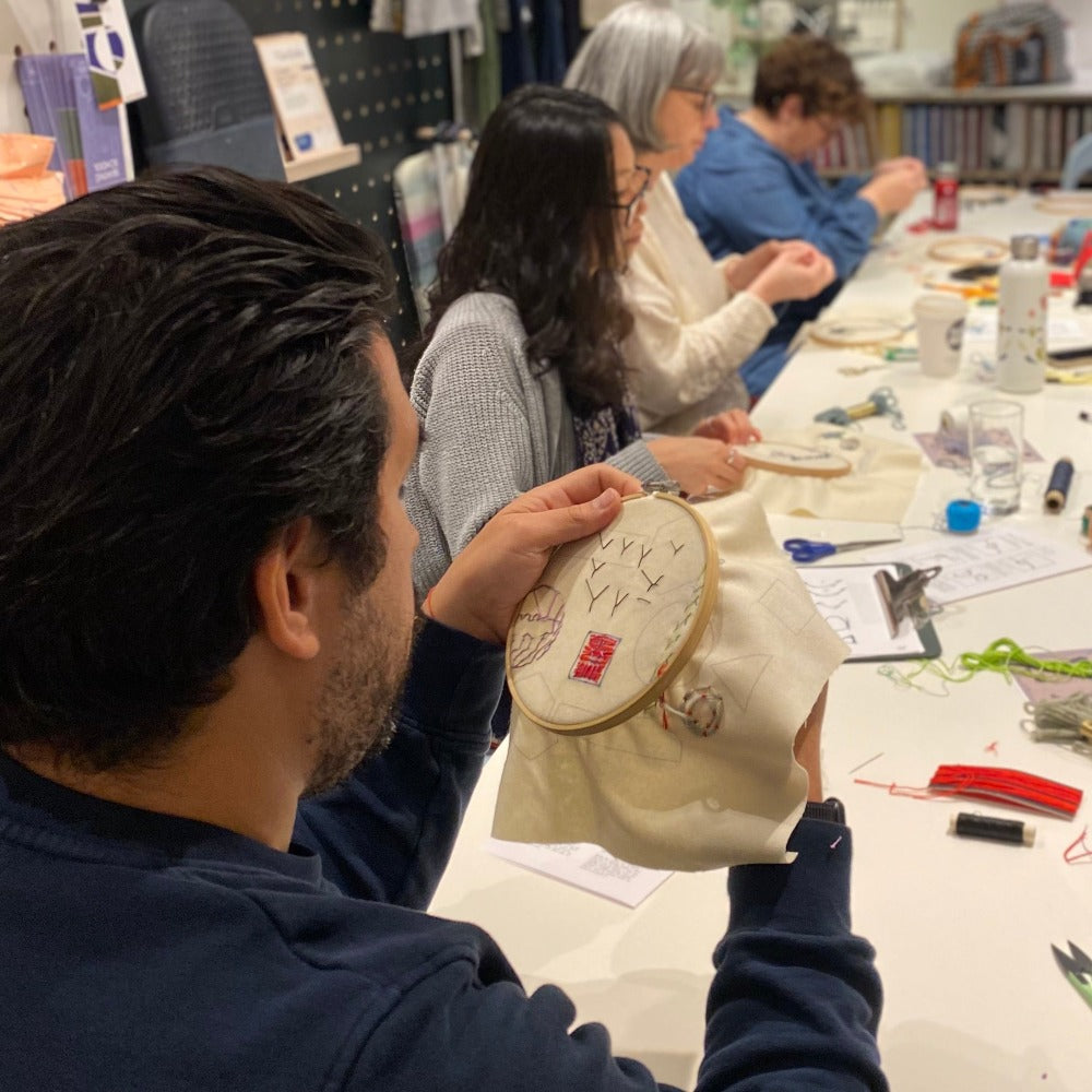 Hand Embroidery with Richard McVetis