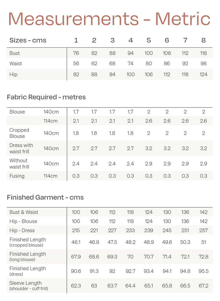 Papercut Patterns - Ashling Blouse / Dress