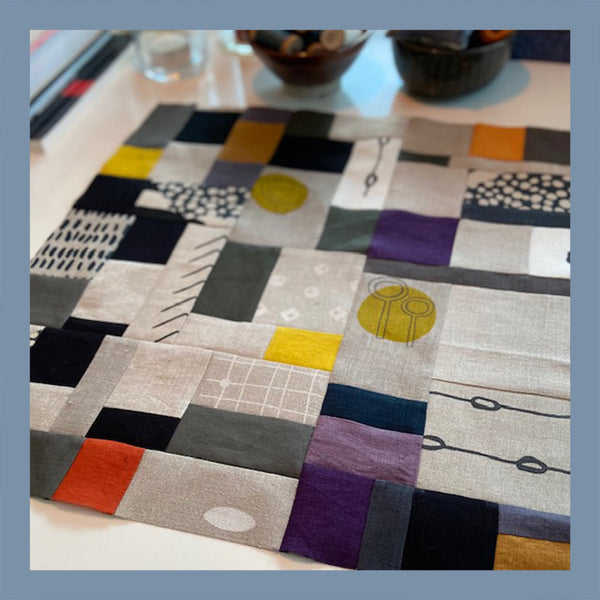 Improvisational Patchwork Workshop - Creative Quilting with Sarah Hibbert