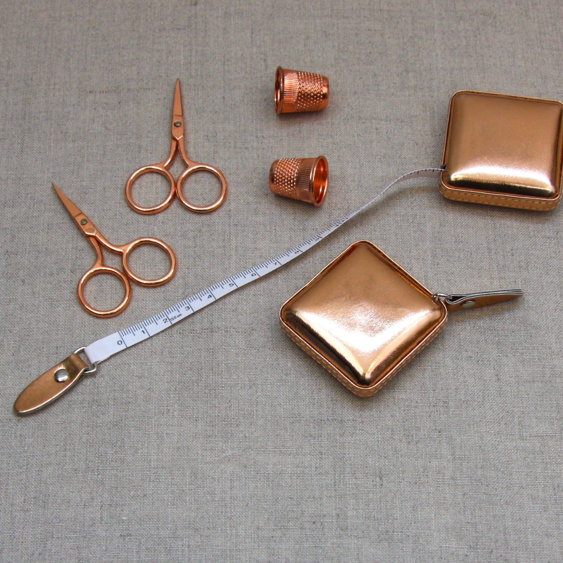 Rose Gold Metal Thimble