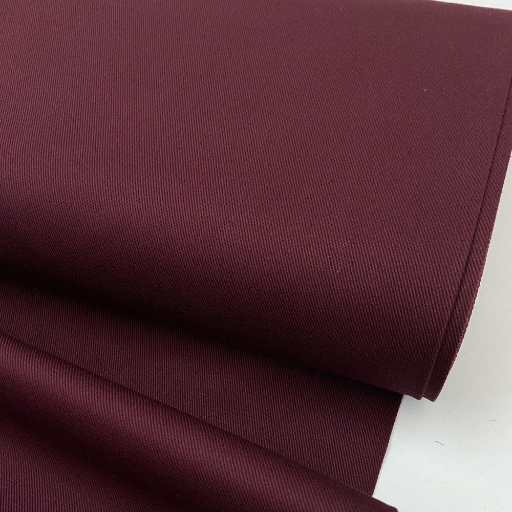 Japanese Cotton Twill - 68 Burgundy