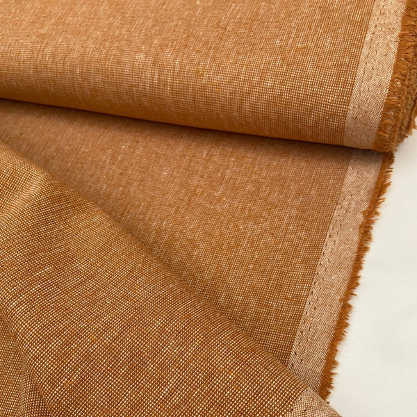 Essex Linen Mix Homespun - Roasted Pecan