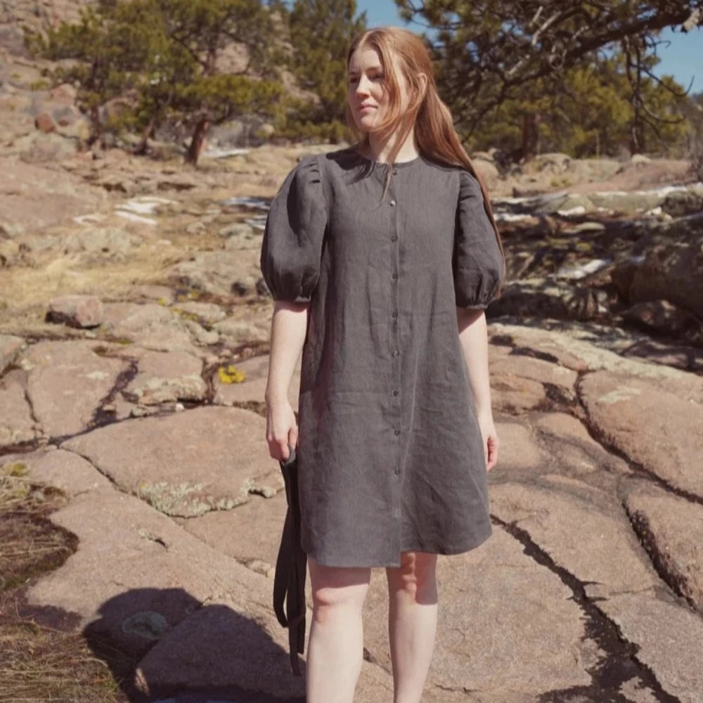 Anna Allen Clothing - Anthea Blouse & Dress - PDF Pattern