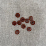 Corozo Button - Tan - 11.4mm