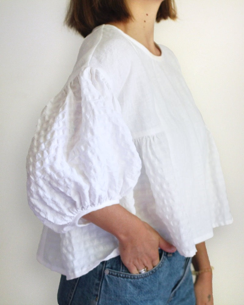 Matchy Matchy SC - Collage Gather Top - PDF Pattern