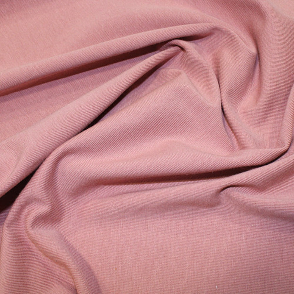 Organic Cotton Single Jersey - Blush