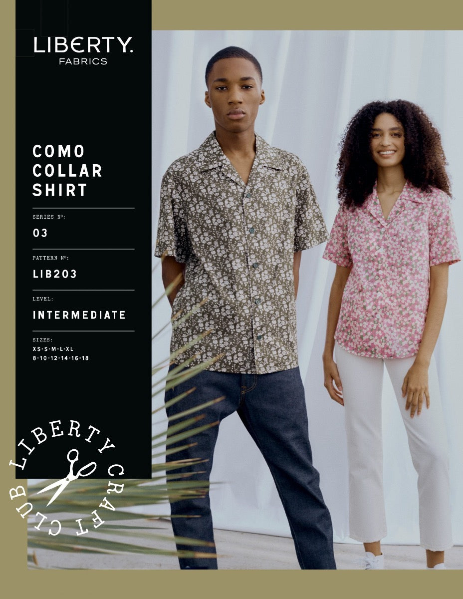 Liberty Fabrics - Como Collar Shirt