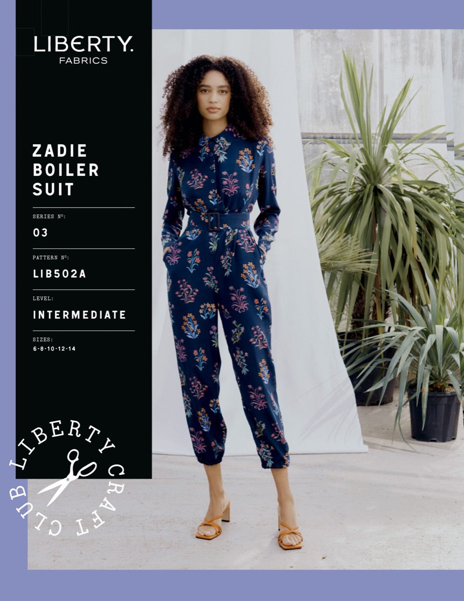 Liberty Fabrics - Zadie Boiler Suit – Ray Stitch