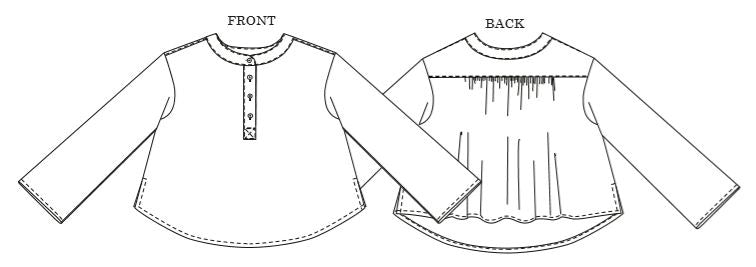 Merchant & Mills - The Swing Top - PDF Pattern