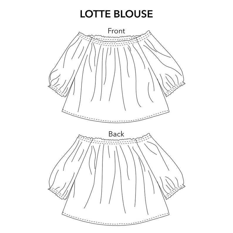 Anna Allen Clothing - Lotte Blouse - PDF Pattern