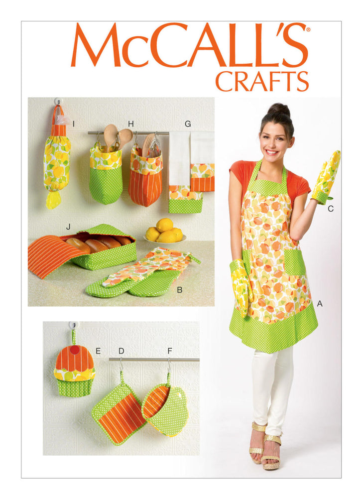 McCall's Crafts 6978 - Apron and Kitchen Accessories