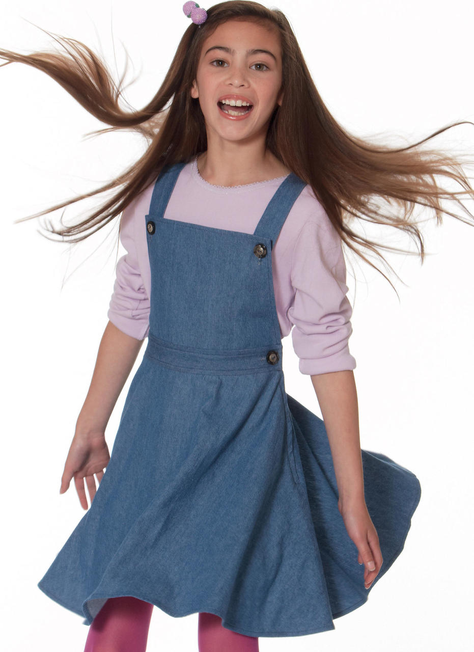 McCall's Girl's 7459 - Dungarees and Overalls