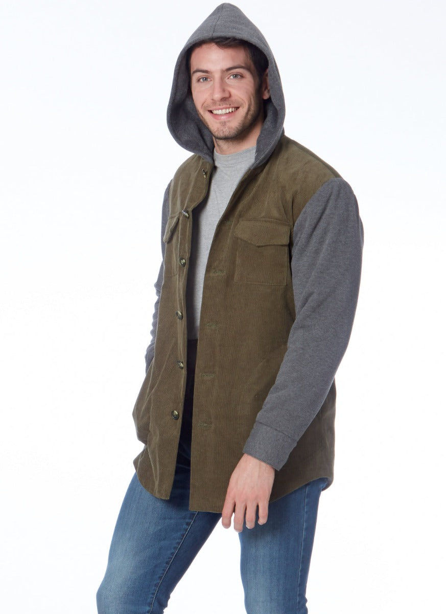 McCalls 7638 Mens' & Boys' - Lined Button-Front Jackets