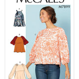 McCall's 7899 - Misses' Tops