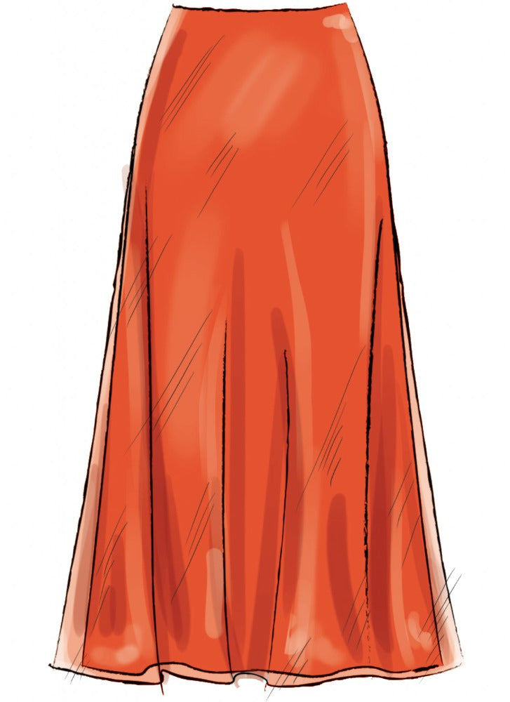 McCall's 7931 - Misses' Skirts - Bias Cut