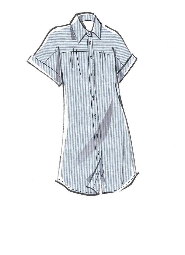 McCall's 8030 - Shirt Dresses & Belt #JosieMcCalls