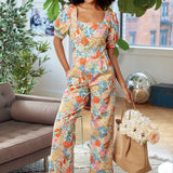 McCall's 8203 - Romper and Jumpsuit with Neck Detail and Sash