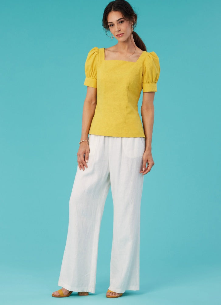 McCall's 8287 - Misses' Tops