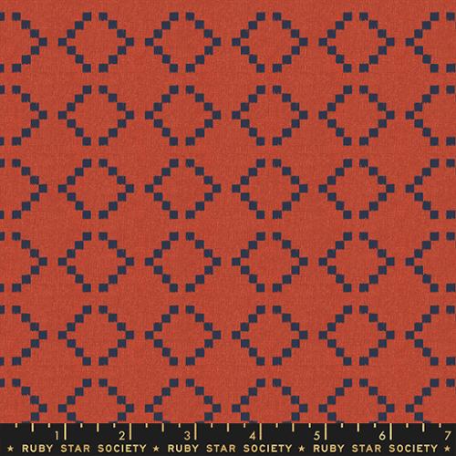Alexia Marcelle Abegg of Ruby Star - Warp and Weft Wovens - Parade - Persimmon