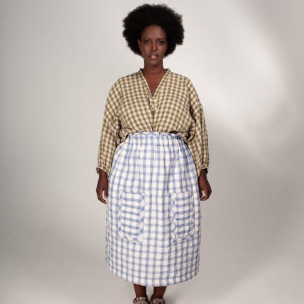 Birgitta Helmersson - Zero Waste Cropped Shirt - Size One - PDF Pattern