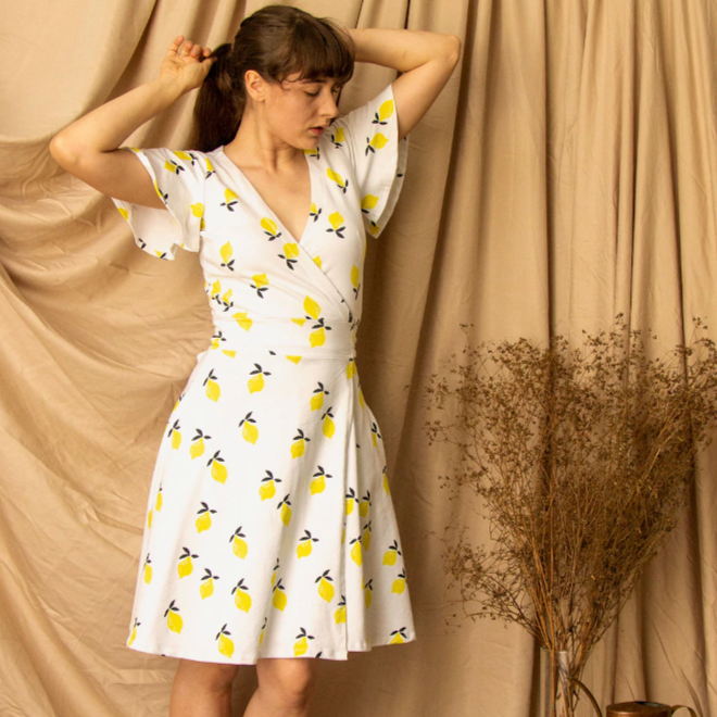 Untitled Thoughts - Mathilde Wrap Dress - PDF Pattern
