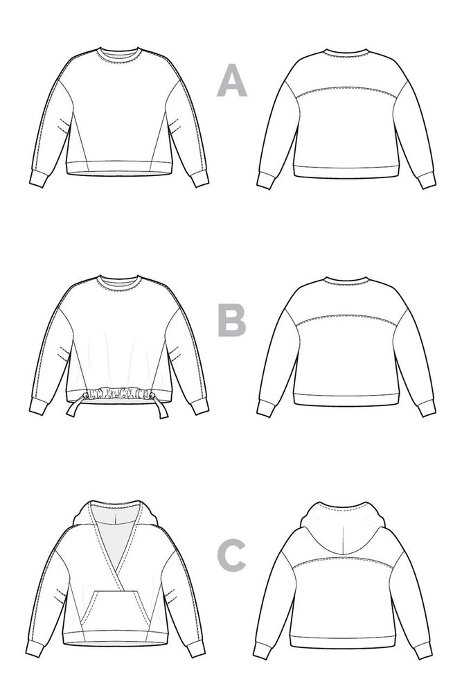 Closet Core Patterns - Mile End Sweatshirt