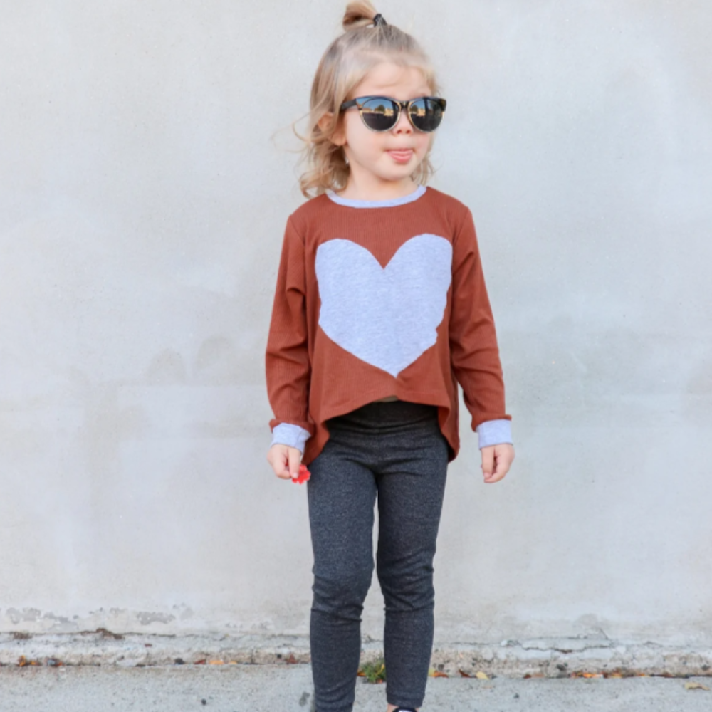 Megan Nielsen Mini Briar T Shirt Sweater