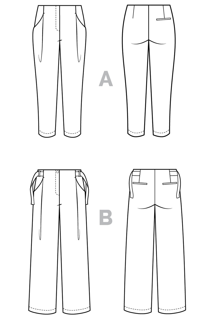 Closet Core Patterns - Mitchell Trousers