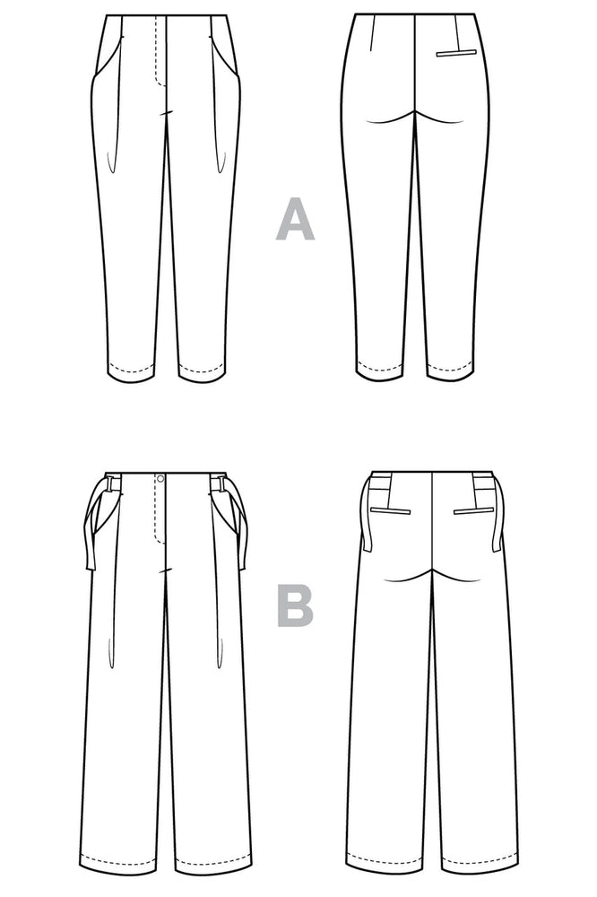 Closet Core Patterns - Mitchell Trousers | Adult Dressmaking | Ray Stitch