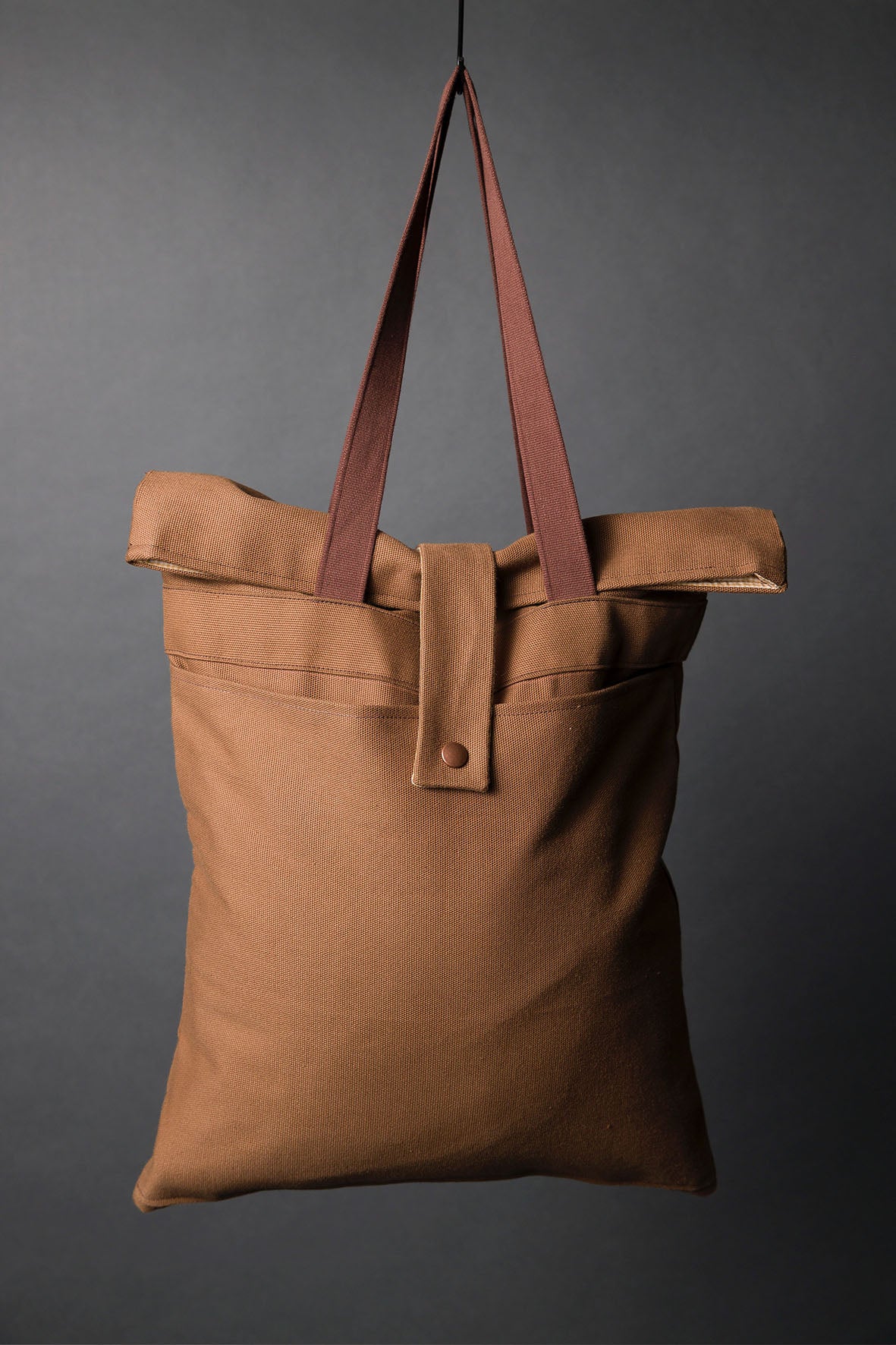 Organic Cotton Canvas - Muscovado